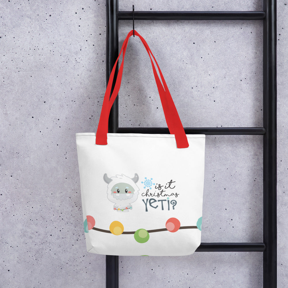 IT IS CHRISTMAS YETI - Tote bag – Lilo Christmas Shop