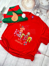 Load image into Gallery viewer, Short Sleeve Christmas T-Shirt name
