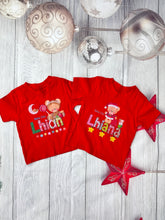 Load image into Gallery viewer, Short Sleeve Christmas T-Shirt name
