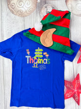 Load image into Gallery viewer, Short Sleeve Christmas T-Shirt name
