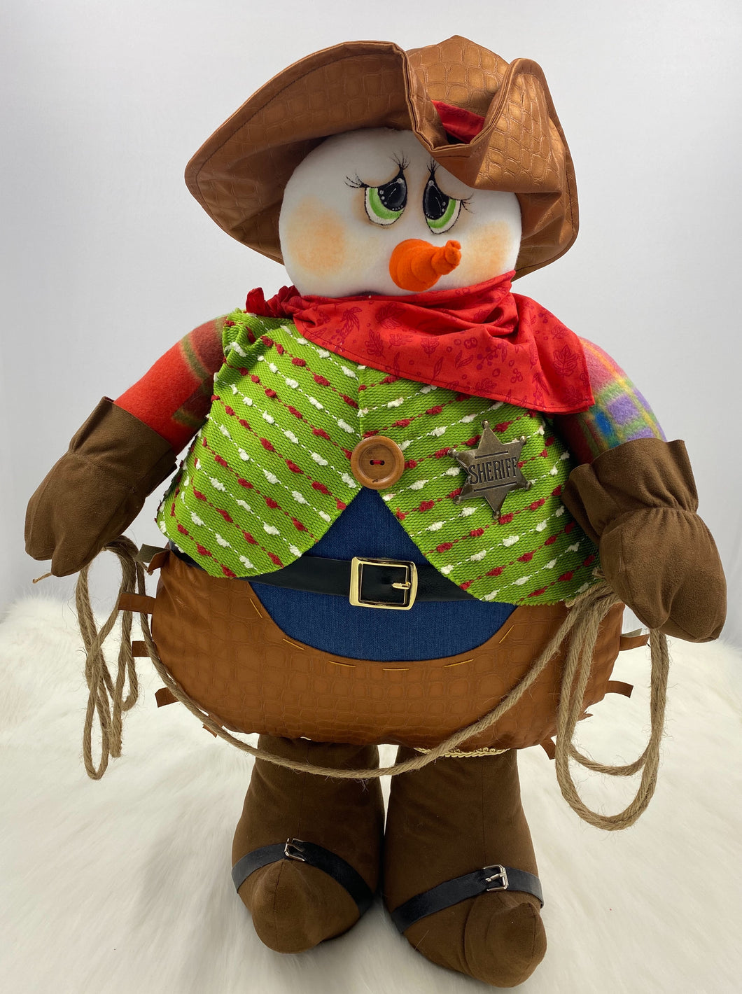 Sheriff Snowman